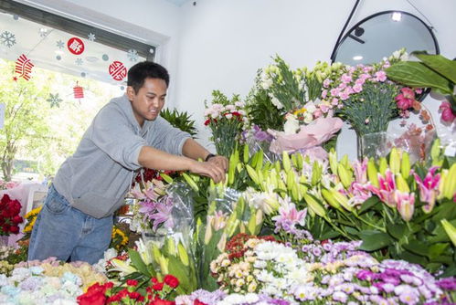 临近 母亲节 ,德州鲜花热销